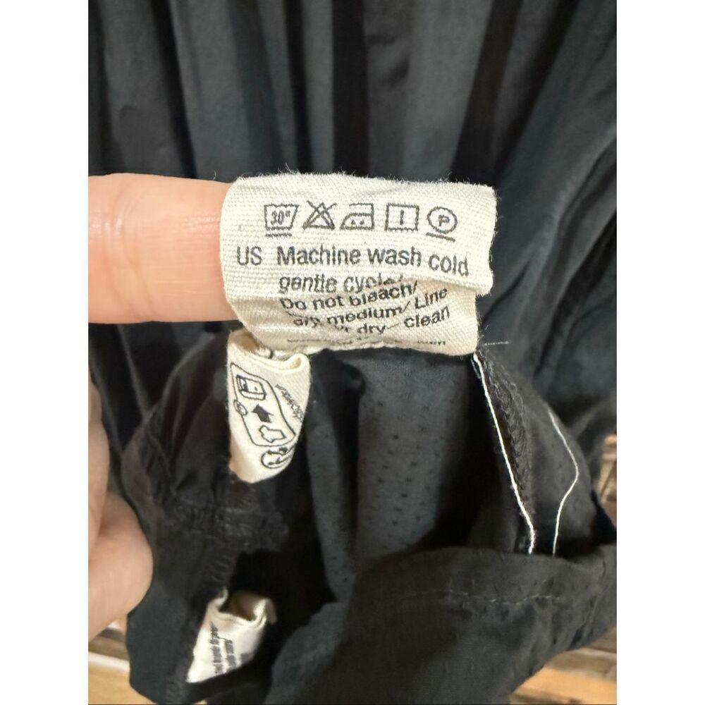 Gudrun Sjöden Black Midi Dress with Multicolor Floral Embroidery - Picture 5 of 7